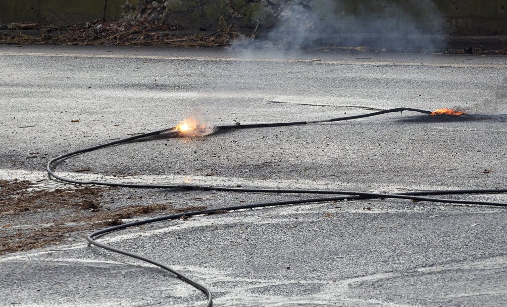 Easton area power outage caused by crash affects 2,300 customers
