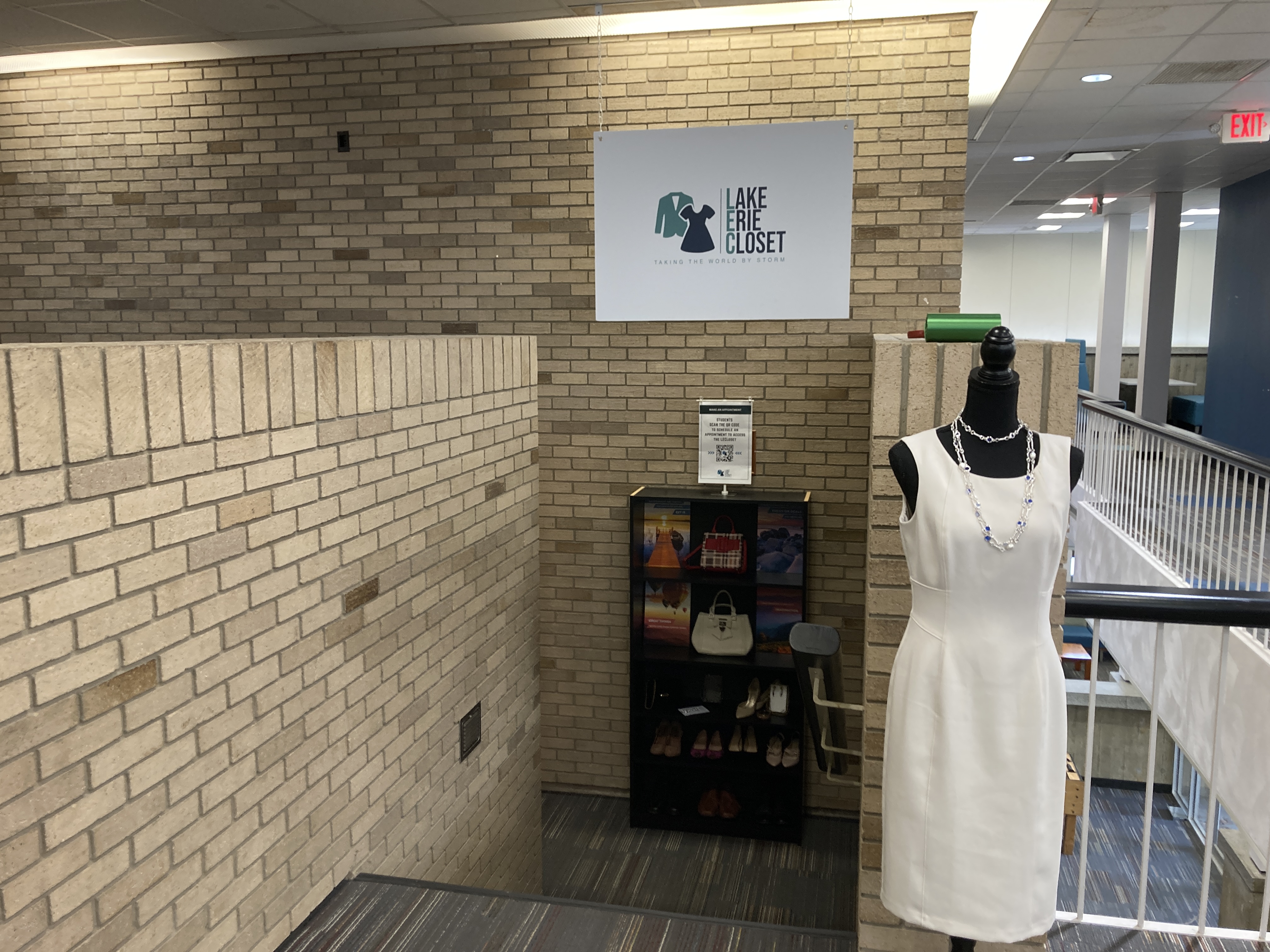 The entrance to the Lake Erie Closet is displayed during...