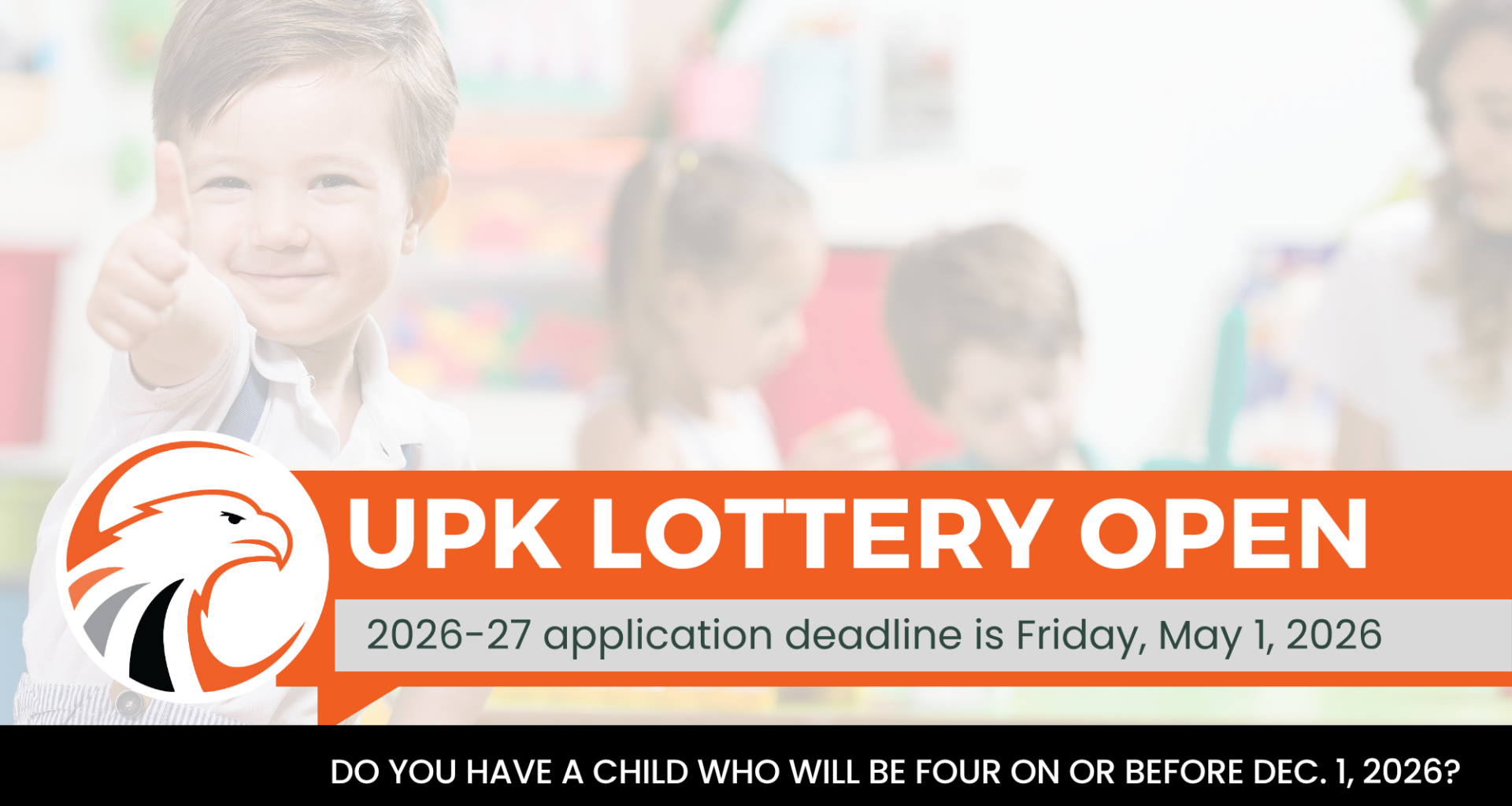 2026-27 UPK Lottery Application and Registration Information