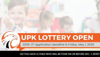 2026-27 UPK Lottery Application and Registration Information