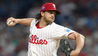 Aaron Nola grinds through five as Phillies fall to Cubs – NBC10 Philadelphia