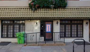 Michelin-recommended restaurant Roxanne, 607 S. Second St., with a covered up “Cease Operations” notice from Department of Licenses and Inspections on its front door. Taken Wednesday, April 22, 2026.