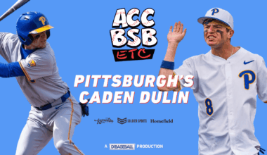 Pittsburgh Shortstop Caden Dulin Joins – ACC Baseball Etc. • D1Baseball