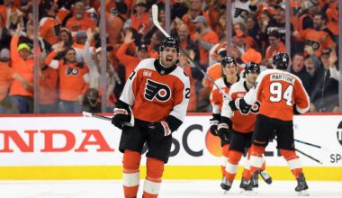 Philadelphia takes 3-0 series lead into game 4