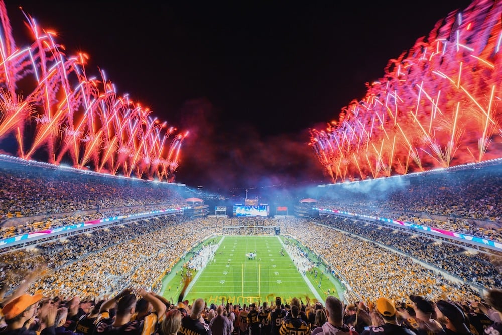 Acrisure Stadium Fireworks