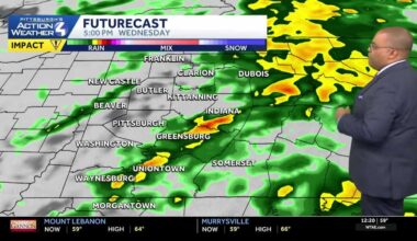Pennsylvania tornado warning for Indiana County canceled