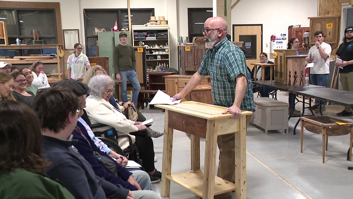 Carpentry auction at college in Lackawanna County benefits Children's Advocacy Center of NEPA