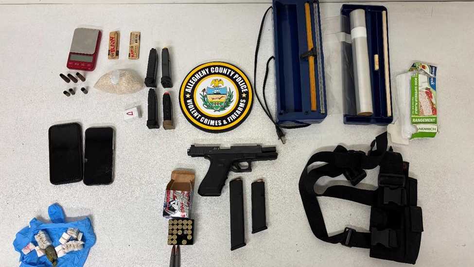 5 bricks of suspected fentanyl seized from Braddock home