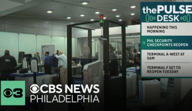 Another TSA checkpoint reopens at Philadelphia International Airport after weeks of staffing woes