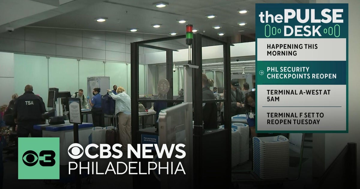 Another TSA checkpoint reopens at Philadelphia International Airport after weeks of staffing woes