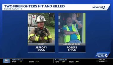 Pennsylvania fire chief, assistant fire chief hit, killed in DUI crash