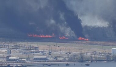 Fire breaks out in West Deptford, New Jersey, smoke visible from Philadelphia
