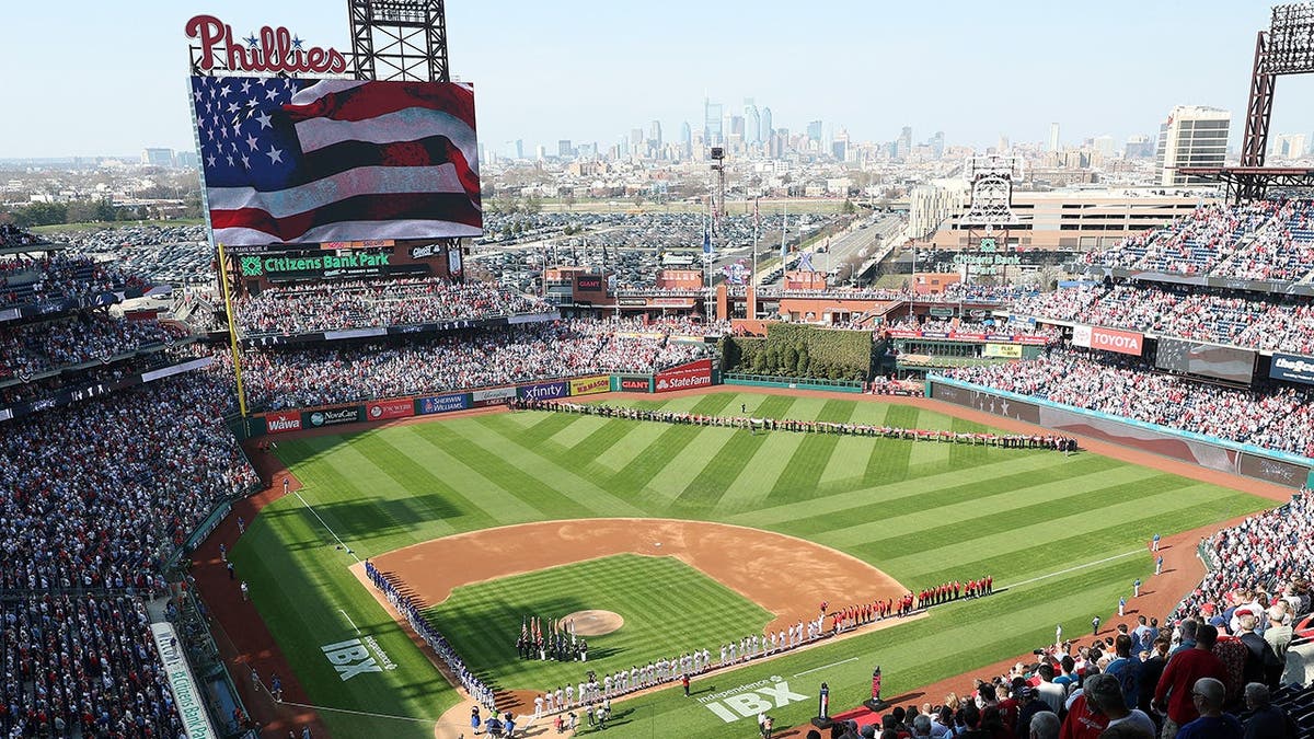General view of Citizens Bank Park