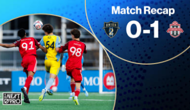Recap | Union II falls to Toronto FC II