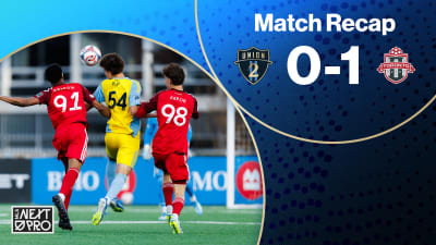 Recap | Union II falls to Toronto FC II