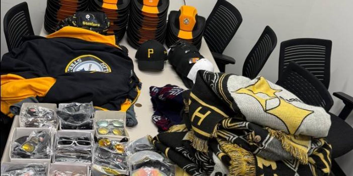 Knock off Steelers merch in Strip District busted by AG