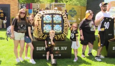 NFL Draft Experience Day 2 looks more like a Steelers tailgate