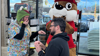 Buc-ee’s grand opening in Ohio sets stage for surprise proposal