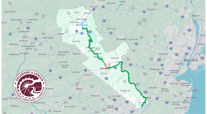 Delaware & Lehigh National Heritage Corridor  Seeks Proposals for D&L Trail Interactive Map
