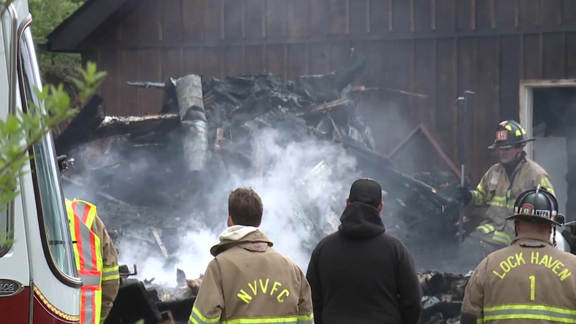 Mother and 6 children killed in explosion and fire at central Pennsylvania home