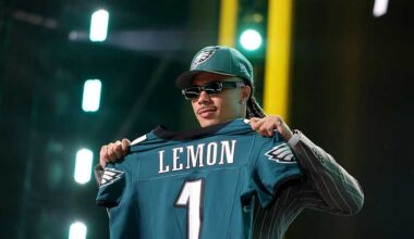 Eagles reportedly trade up for Makai Lemon, who was on phone with Pittsburgh Steelers