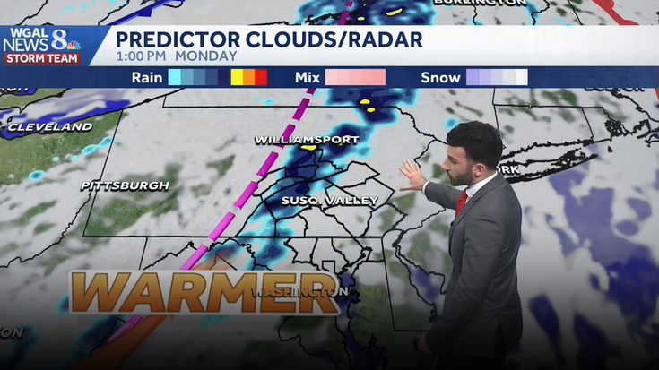 Temperatures soar to the 80s this week across south-central Pennsylvania