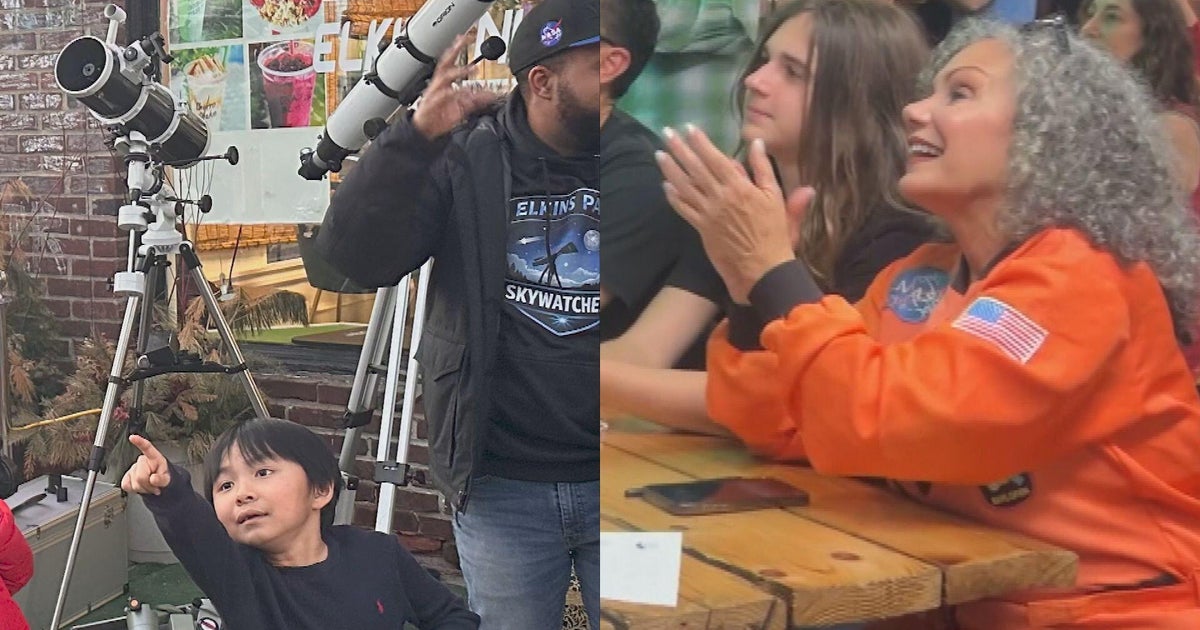 Astronomy enthusiasts outside Philadelphia celebrate the Artemis II launch: "I am super, super happy"