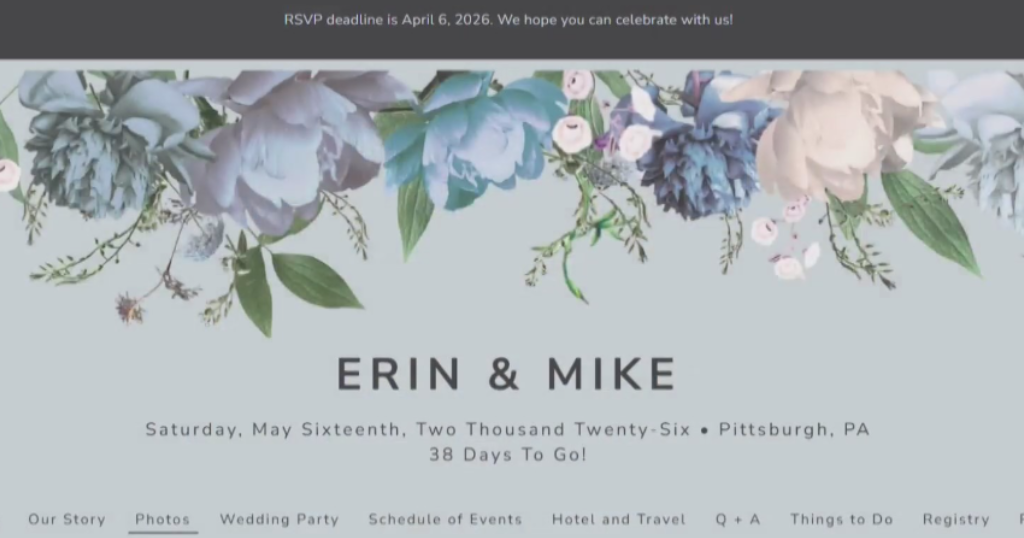 Two Pennsylvania couples of the same name learn they're getting married on the same day