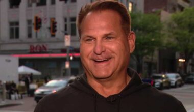 Jimbo Covert in Pittsburgh for NFL Draft, supporting ALS ride