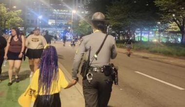 Troopers helped young girl find family at crowded NFL Draft