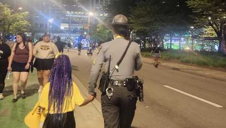 Troopers helped young girl find family at crowded NFL Draft