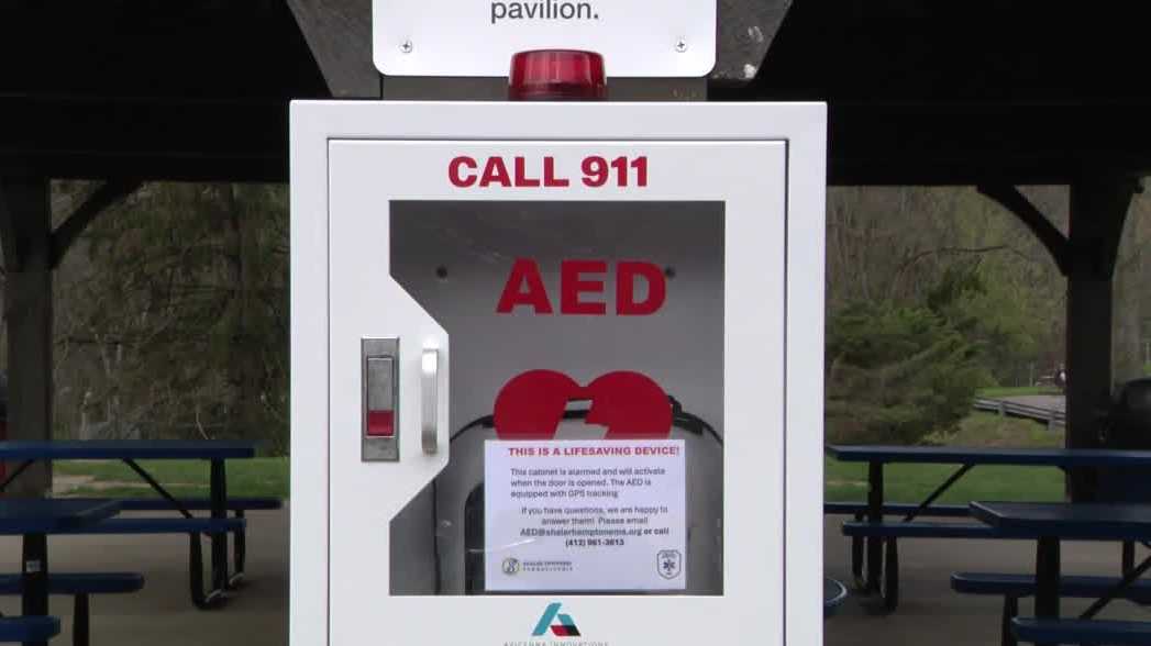 AED devices being placed in public parks in Shaler Township, Allegheny County