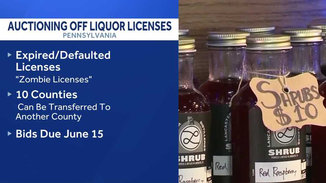 'Zombie licenses' | Pennsylvania auctions expired liquor licenses