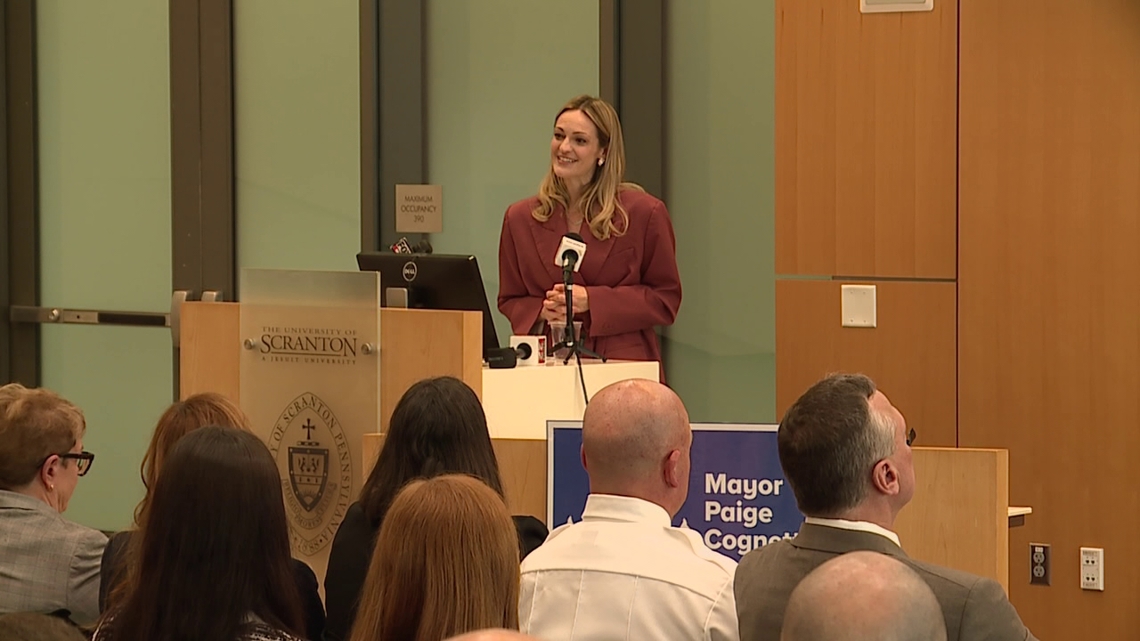 Mayor Cognetti highlights Scranton's revival, goals in State of the City address