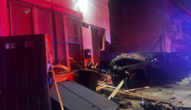 10 displaced after car crashes into North Philadelphia apartment building, neighbors raise safety concerns