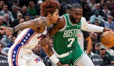 Boston Celtics to play Philadelphia 76ers in opening round of NBA playoffs. Here's the schedule.