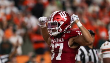 Steelers select Indiana TE Riley Nowakowski in fifth round of 2026 NFL Draft
