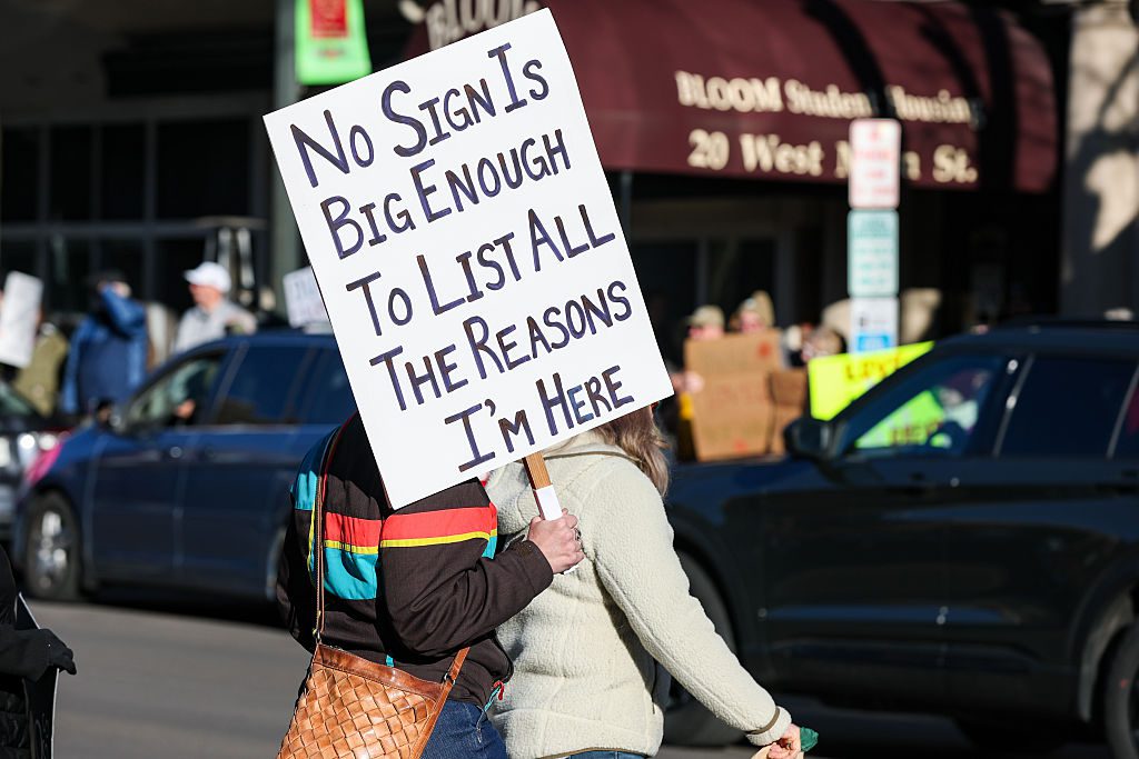 No Kings protest in Reading, Pennsylvania brings out opposition to ICE detention facility