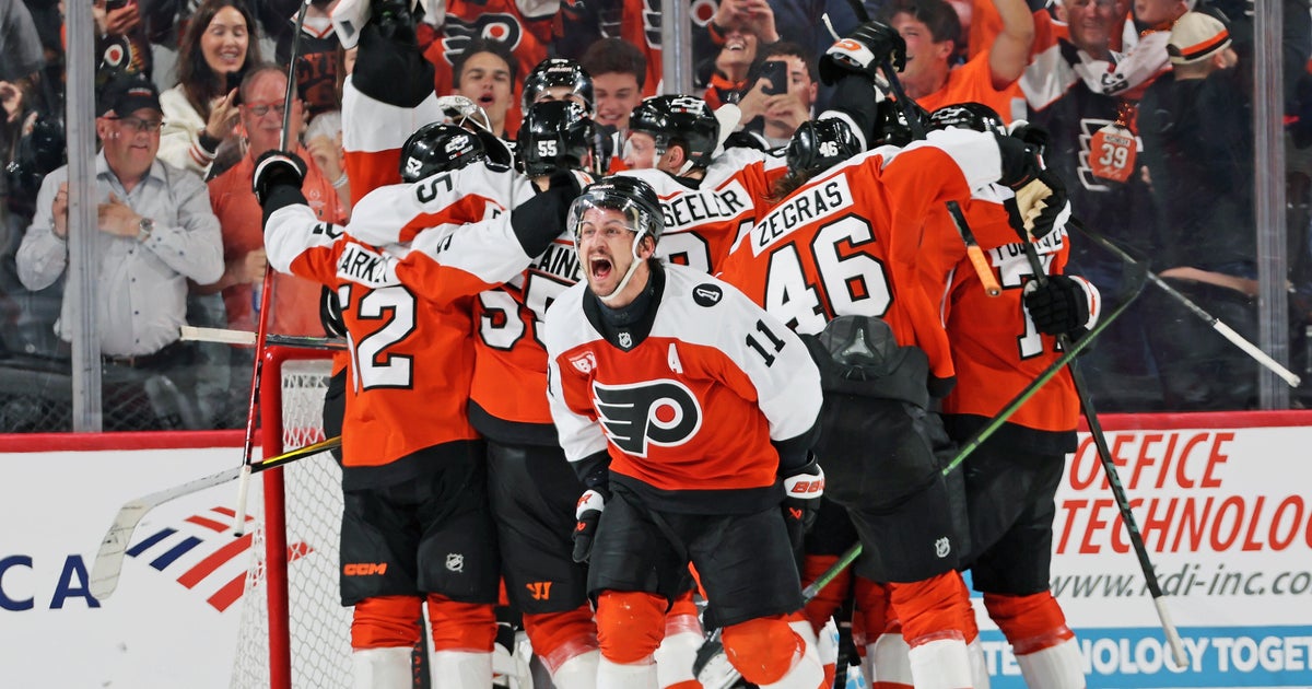 Flyers clinch 1st NHL playoff berth in 5 seasons with win over Hurricanes