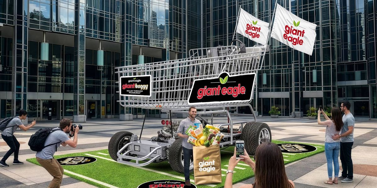 Meet Hines Ward, see Giant Eagle's Giant Buggy!