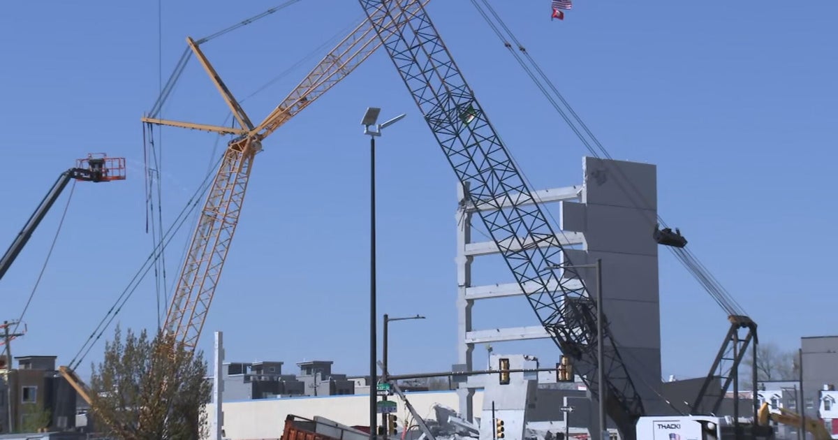 Demolition completed at Philadelphia parking garage as crews begin search for 2 missing workers