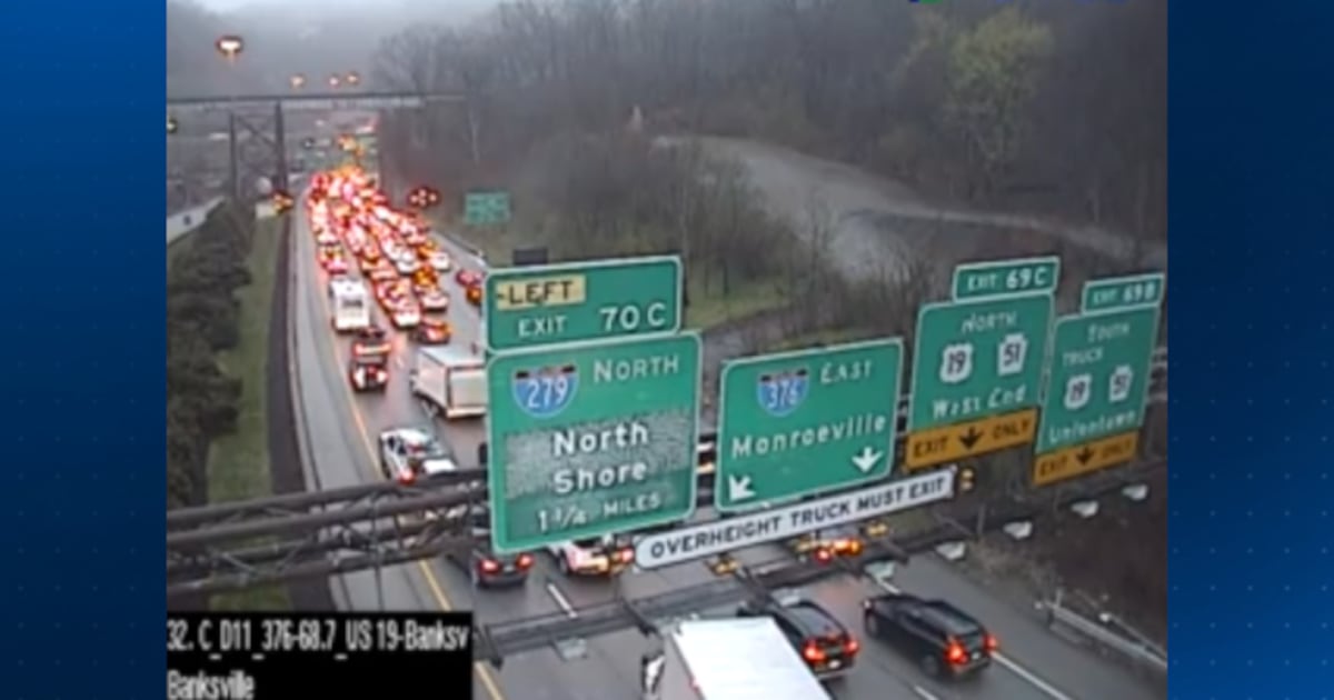 Fort Pitt Tunnel inbound closed due to over-height truck – WPXI