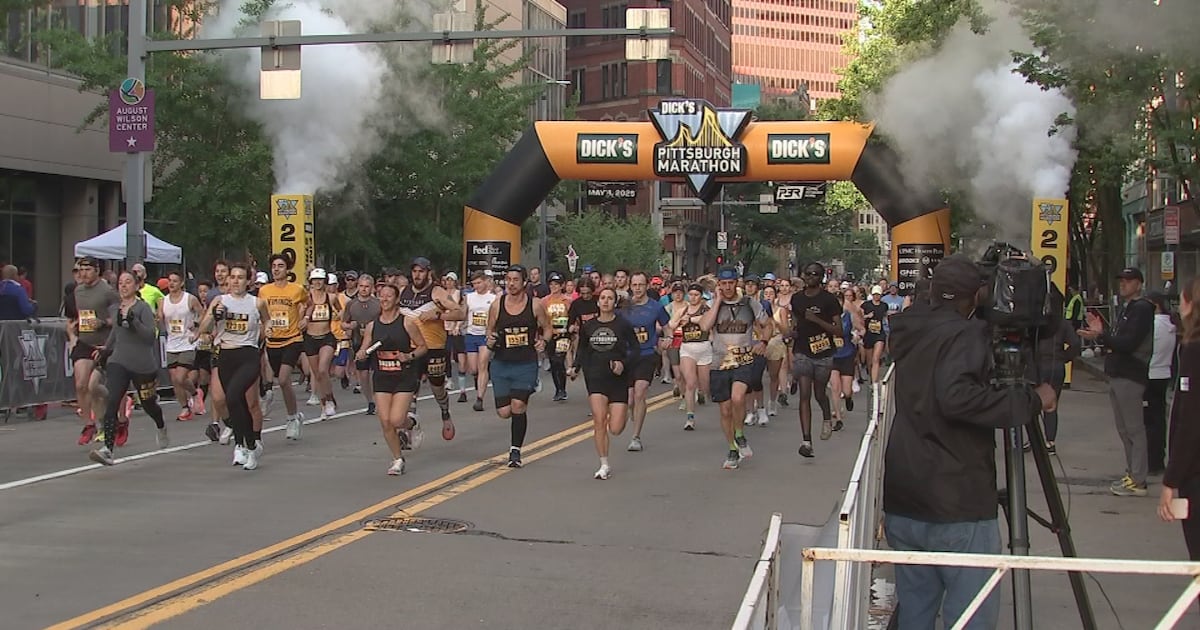 Here’s when and where roads will close for the Pittsburgh Marathon this weekend – WPXI
