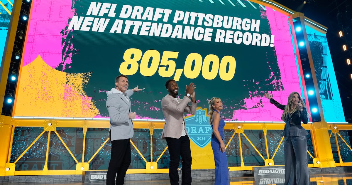 NFL Draft in Pittsburgh sets all-time attendance record – WPXI