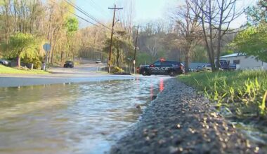 Water main break closes road in Shaler Township for hours – WPXI