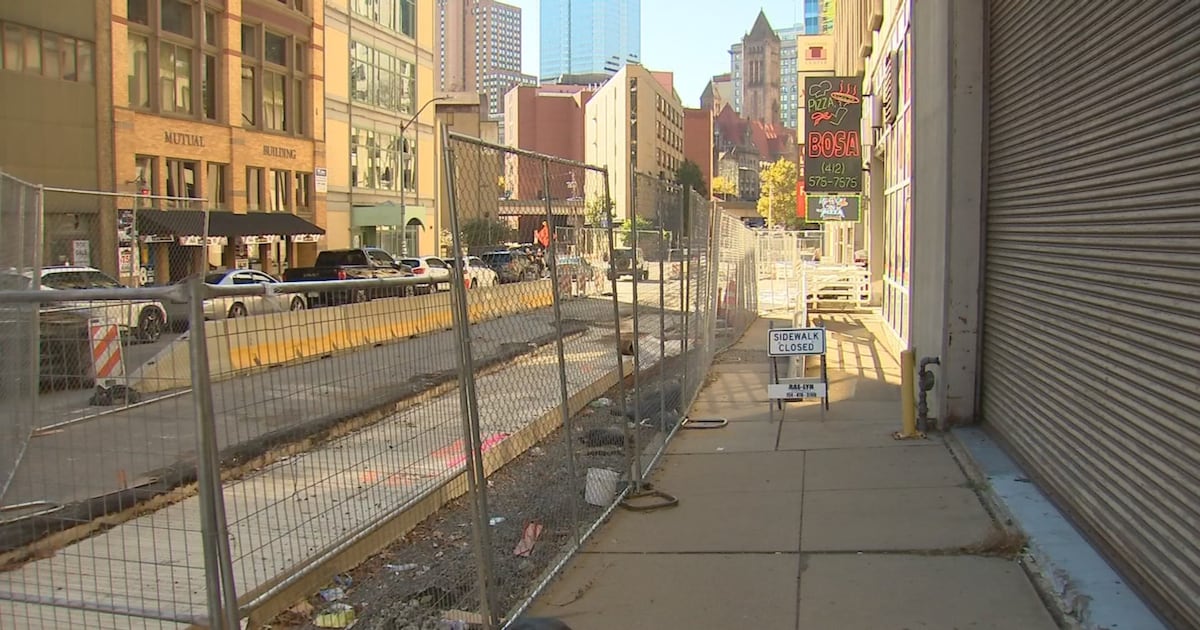 Fifth Avenue businesses looking forward to big events in Pittsburgh amid construction work – WPXI