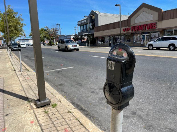 Upper Darby said the township's Parking Enforcement Department, a part of the police department, has received accreditation through the International Park and Mobility Institute. The parking police oversee meters and kiosks. (KATHLEEN E. CAREY - DAILY TIMES)