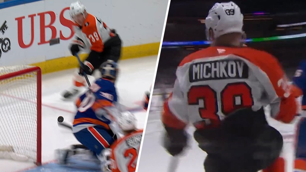 Watch Matvei Michkov scores in Flyers vs Islanders – NBC Sports Philadelphia
