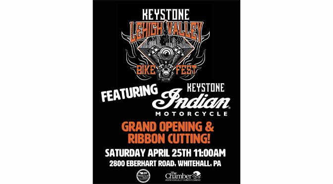 Keystone celebrates Grand Opening of Indian Motorcycle Showroom in the Lehigh Valley!