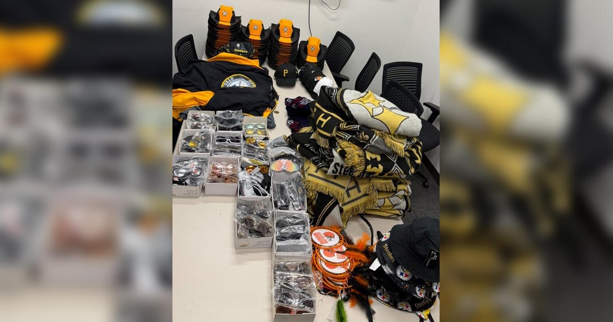 Counterfeit NFL merchandise seized from Pittsburgh's Strip District, AG's office says
